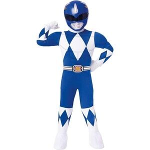 Spirit‎ Halloween Mighty Morphin Power Ranger Blue Toddler 5T-6T Mask